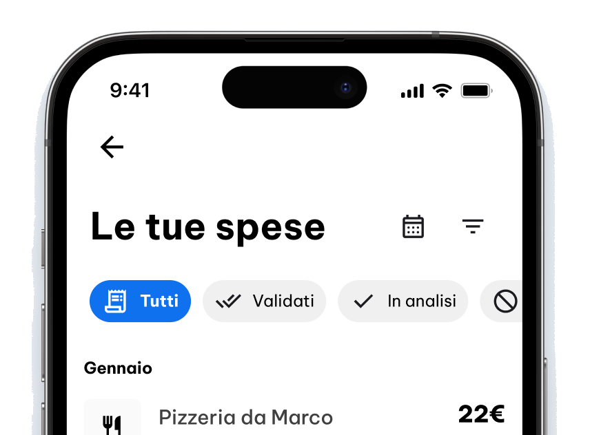 App Pagai — Le tue spese